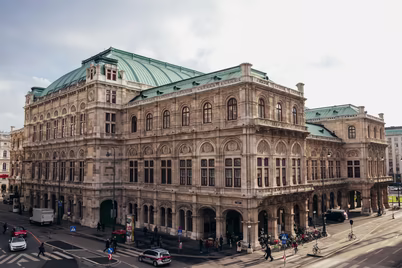 Wiener Staatsoper Gebäude Ansicht von außen 